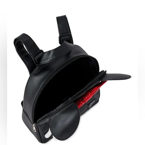 Minnie Mouse quilted sequin mini back pack - Picture 2 of 11